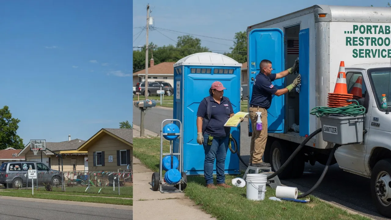 Porta Potty Rental in Vian, OK near me